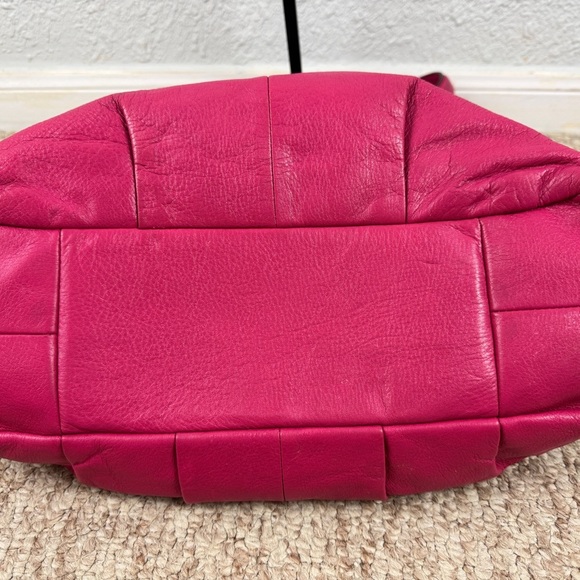 Coach Maggie Madison Fuchsia Soft Leather Shoulder Bag - Picture 9 of 16
